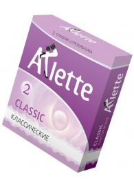 Классические презервативы Arlette Classic - 3 шт. - Arlette - купить с доставкой в Кисловодске