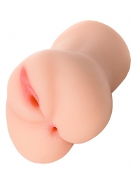 Телесный мастурбатор Hot 25 years old - вагина и анус - ToyFa - в Кисловодске купить с доставкой