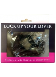 Черные меховые наручники Love с ключиками - Baile - купить с доставкой в Кисловодске