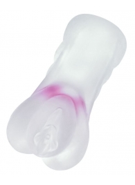 Прозрачный реалистичный мастурбатор Juicy Pussy Crystal Rose - ToyFa - в Кисловодске купить с доставкой
