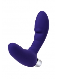 Фиолетовый вибростимулятор простаты Bruman - 12 см. - ToyFa - в Кисловодске купить с доставкой