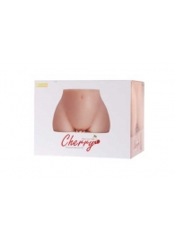 Мастурбатор-полуторс Cherry с вибрацией и двумя любовными тоннелями - KOKOS - в Кисловодске купить с доставкой