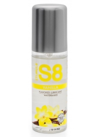 Лубрикант на водной основе Stimul8 Flavored Lube с ванильным ароматом - 125 мл. - Stimul8 - купить с доставкой в Кисловодске