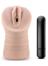 Телесный мастурбатор-вагина Rain - Blush Novelties - в Кисловодске купить с доставкой