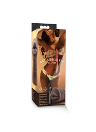 Коричневый мастурбатор-ротик Heather - Blush Novelties - в Кисловодске купить с доставкой