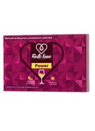 Женский возбудитель мгновенного действия Forte Love Power - 7 ампул (2,5 мл.) - Капиталпродукт - купить с доставкой в Кисловодске