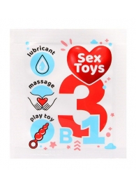 Гель-лубрикант на водной основе Sex Toys - 4 гр. - Биоритм - купить с доставкой в Кисловодске