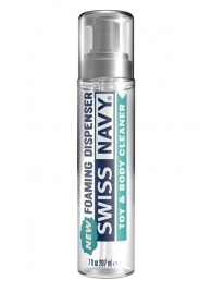 Очищающая пенка для игрушек и тела Swiss Navy Toy   Body Cleaner Foamer - 207 мл. - Swiss navy - купить с доставкой в Кисловодске