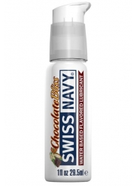 Лубрикант с ароматом шоколада Swiss Navy Chocolate Bliss Lube - 29,5 мл. - Swiss navy - купить с доставкой в Кисловодске