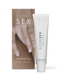 Гель для мастурбации с ароматом кокоса Slow Sex Finger Play Gel - 30 мл. - Bijoux Indiscrets - купить с доставкой в Кисловодске