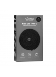 Черная веревка для бондажа Easytoys Bondage Rope - 5 м. - Easy toys - купить с доставкой в Кисловодске