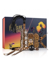 Леопардовый эротический набор Wicked Wildcat - Secret Pleasure Chest - купить с доставкой в Кисловодске