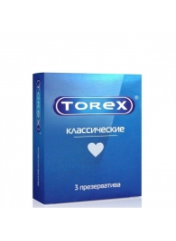 Гладкие презервативы Torex  Классические  - 3 шт. - Torex - купить с доставкой в Кисловодске