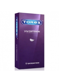 Презервативы Torex  Ультратонкие  - 12 шт. - Torex - купить с доставкой в Кисловодске