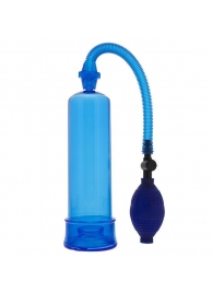 Синяя вакуумная помпа MENZSTUFF PENIS ENLARGER - Dream Toys - в Кисловодске купить с доставкой