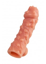 Насадка на фаллос с крупными бугорками EXTREME SLEEVE - 15,6 см. - KOKOS - в Кисловодске купить с доставкой