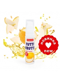 Гель-смазка Tutti-frutti со вкусом сочной дыни - 30 гр. - Биоритм - купить с доставкой в Кисловодске