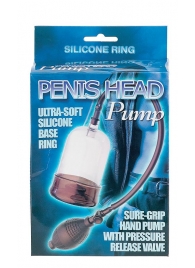 Помпа на головку фаллоса Penis Head Pump - Seven Creations - в Кисловодске купить с доставкой