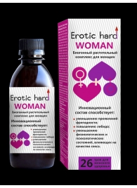 Женский биогенный концентрат для повышения либидо Erotic hard Woman - 250 мл. - Erotic Hard - купить с доставкой в Кисловодске