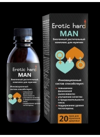 Мужской биогенный концентрат для усиления эрекции Erotic hard Man - 250 мл. - Erotic Hard - купить с доставкой в Кисловодске
