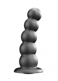 Черная насадка-плаг на харнесс PLATINUM 9 - 24 см. - LOVETOY (А-Полимер) - купить с доставкой в Кисловодске