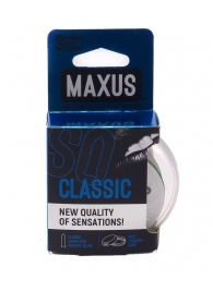 Классические презервативы в пластиковом кейсе MAXUS Classic - 3 шт. - Maxus - купить с доставкой в Кисловодске
