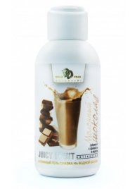 Интимный гель-смазка JUICY FRUIT с ароматом молочного шоколада - 100 мл. - БиоМед - купить с доставкой в Кисловодске