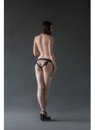 Черные трусики Better с анальной насадкой - 8 см. - Lola Games - купить с доставкой в Кисловодске