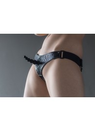 Черные трусики Better с анальной насадкой - 8 см. - Lola Games - купить с доставкой в Кисловодске