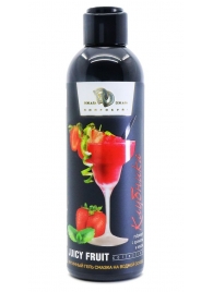 Интимный гель-смазка JUICY FRUIT с ароматом клубники - 200 мл. - БиоМед - купить с доставкой в Кисловодске