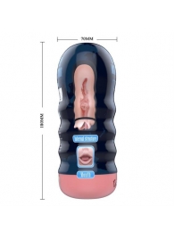Мастурбатор-ротик Vacuum Cup Masturbator - Baile - в Кисловодске купить с доставкой