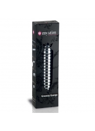 Рельефный фаллос для интенсивного электросекса Groovey George - 20 см. - MyStim - купить с доставкой в Кисловодске