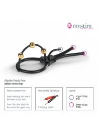 Утяжка под головку для электростимулятора Pearly Pete - MyStim - купить с доставкой в Кисловодске