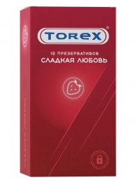 Презервативы Torex  Сладкая любовь  с ароматом клубники - 12 шт. - Torex - купить с доставкой в Кисловодске
