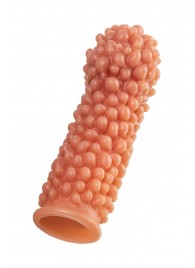 Телесная насадка с мягкими пузырьками - 16,5 см. - KOKOS - в Кисловодске купить с доставкой