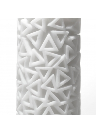 Белый 3D мастурбатор PILE - Tenga - в Кисловодске купить с доставкой