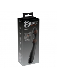 Черный вибромассажер простаты P-Spot - 23,5 см. - Orion - в Кисловодске купить с доставкой