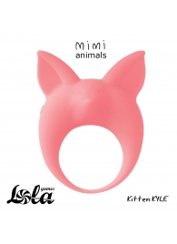 Оранжевое эрекционное кольцо Kitten Kyle - Lola Games - в Кисловодске купить с доставкой