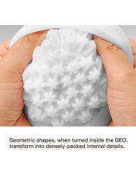 Белый мастурбатор Tenga Geo Coral - Tenga - в Кисловодске купить с доставкой