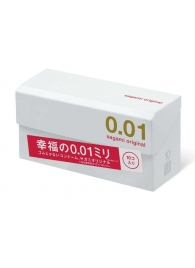 Супер тонкие презервативы Sagami Original 0.01 - 10 шт. - Sagami - купить с доставкой в Кисловодске