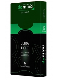 Супертонкие презервативы DOMINO Ultra Light - 6 шт. - Domino - купить с доставкой в Кисловодске