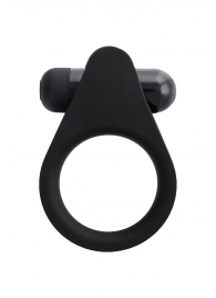 Черное эрекционное виброкольцо Brid с шипиками - A-toys - в Кисловодске купить с доставкой