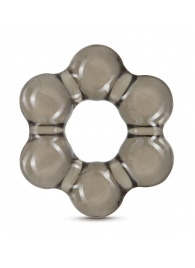 Дымчатое эрекционное кольцо Stay Hard Thick Bead Cock Ring - Blush Novelties - в Кисловодске купить с доставкой