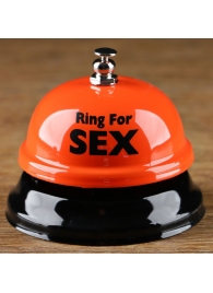 Настольный звонок RING FOR SEX - Сима-Ленд - купить с доставкой в Кисловодске