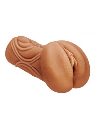 Кофейный мастурбатор-вагина Dumpling - Lola Games - в Кисловодске купить с доставкой