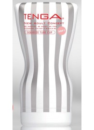 Мастурбатор TENGA Squeeze Tube Cup Soft - Tenga - в Кисловодске купить с доставкой