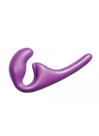 Фиолетовый безремневой страпон Seduction - 20,5 см. - Lola Games - купить с доставкой в Кисловодске