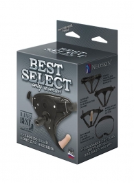 Пояс HARNESS BEST SELECT с вагинальной пробкой - LOVETOY (А-Полимер) - купить с доставкой в Кисловодске