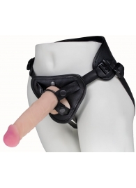 Пояс харнесс BEST UNI strap с 2 сменными насадками - 18,5 и 16 см. - LOVETOY (А-Полимер) - купить с доставкой в Кисловодске