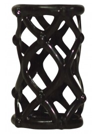 Чёрная насадка-сетка на пенис Orgasmus Wunder - Orion - в Кисловодске купить с доставкой